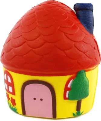 Produktbild von XXL Squishy Haus 11cm - Slow Rising Anti-Stress Spielzeug - Duftender Schaumstoff