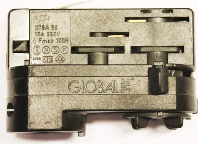 Image de Adaptateur multifonction triphasé Global Trac GA300 L noir pour rails Global XTSF XTSA 68-2