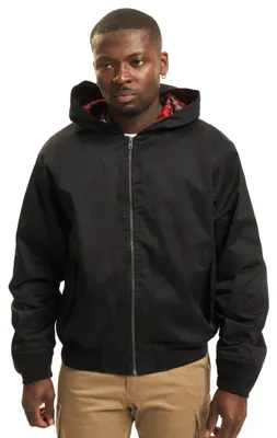 Productafbeelding van Brandit heren Lord Canterbury hooded jas, kleur: zwart, maat: S