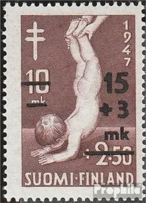 Produktbild von Briefmarken Finnland 1948 Mi 354 postfrisch Tuberkulose