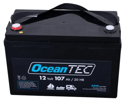 Produktbild von Q-Batteries 12LC-100 / 12V - 107Ah Blei Akku Zyklentyp AGM - Deep Cycle VRLA