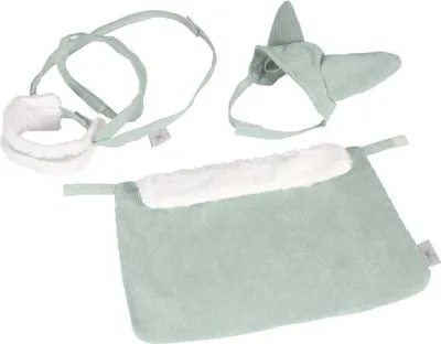 Produktbild von HOBBY HORSE Halfter und Decken-Set BLANKET AND BONNET DUSTY GREEN 3tlg