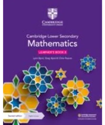 Zdjęcie produktu dla Cambridge Lower Secondary Mathematics Learner's Book with Digital Access Stage 8