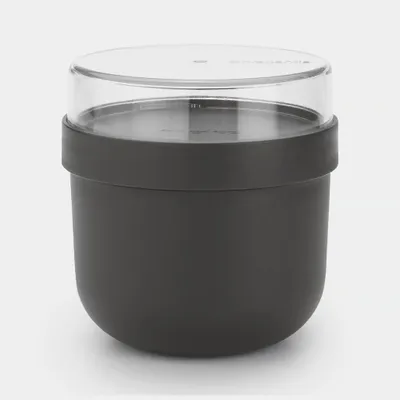 Zdjęcie produktu dla Pojemnik na lunch Brabantia Make & Take 0,5 l plastikowy szary 1 szt