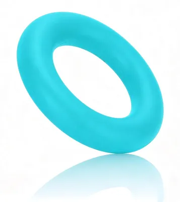 Spulenhalter mit Gummiring für Nähmaschinenspulen, Blau