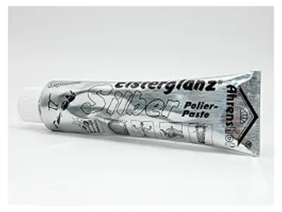 Produktbild von Elsterglanz Silber Polierpaste 150ml - Hochglanz-Reinigung für echtes Silber & Edelmetalle, 1 Tube