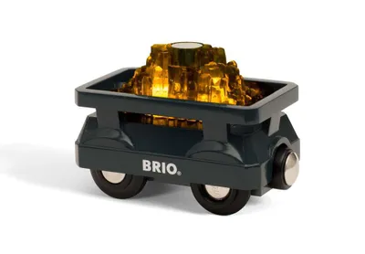 Produktbild von BRIO Railway - Zlatý vagon se světlem