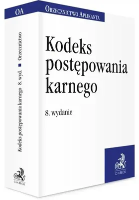 Produktbild von Kodeks postępowania karnego. Orzecznictwo Aplikanta - praca zbiorowa