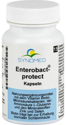 Image de SYNOMED Enterobact-protect gélules pour le soutien des muqueuses, 15 gélules