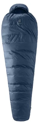 Produktbild von Deuter Astro 300 regular Daunenschlafsack (Herren bis +2°C / max. Körpergröße 185 cm / Gewicht 0,8kg) marine-ink 1