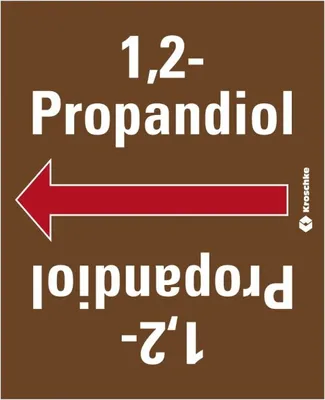 Produktbild von Dreifke® Rohrleitungsband 1,2 Propandiol, praxisbewährt, ab Ø 50mm, braun/wei...