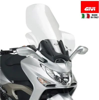 Immagine prodotto di Parabrezza GIVI trasparente intercambiabile 87x64cm per KYMCO Xciting 250-300-500