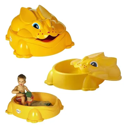 Image de Bac à sable en plastique refermable Lapin