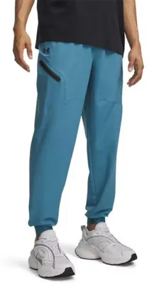 Immagine prodotto di Pantaloni da jogging Under Armour Unstoppable Woven, blu, taglia M / Regular, da uomo, blu, taglia M