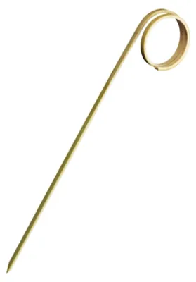 Produktbild von 200x Fingerfood-Spieße aus Bambus LOOP 110 mm stabil und splitterfrei