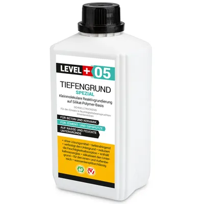 Obrázek produktu pro Hloubkový penetrační nátěr 1 L Silicifikační nátěr Level+05