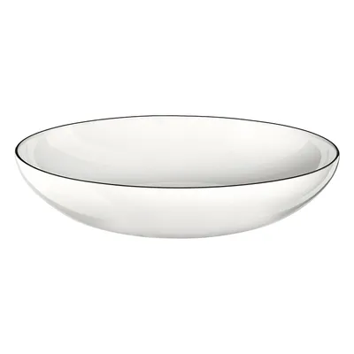 Image de ASA Pasta-/Suppen-Teller, ligne noire LIGNE d. 22 cm, h. 4,5 cm 1904113 Vorteilsset beinhaltet 6 x den genannten Artikel und Geschenk + Spende