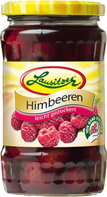 Produktbild von Lausitzer Himbeeren 395ml