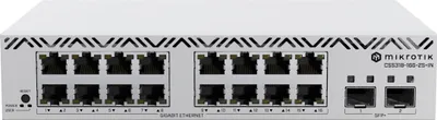 Immagine prodotto di MIKROTIK MikroTik Cloud Smart Switch with SwitchOS desktop case | CSS318-16G-2S+IN