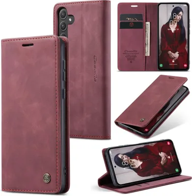 Produktbild von Samsung Galaxy A55 Hülle - CaseMe 013 Klapphülle - Bordeaux