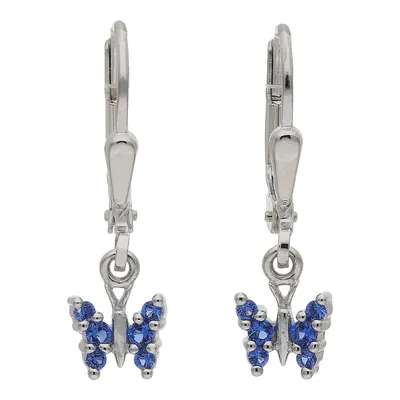 Produktbild von JuwelmaLux Ohrhänger Schmetterling Silber 925 Zirkonia JL10-06-0603