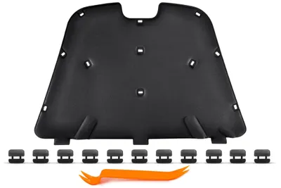 Produktbild von HERSTMOTO Motorhaubendämmung mit Clips für Ford Mondeo MK4 IV 2007-2014 Hatchback Sedan Kombi 1750331