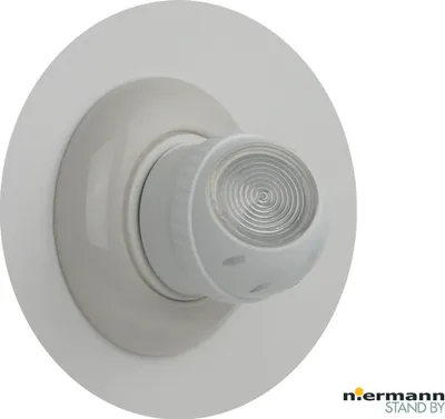 Immagine prodotto di Lampada da notte Niermann con rotazione a 360° a LED - Dimensioni: 8,2 cm x 5,6 cm x 8 cm - Colore: bianco; 80022