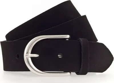 Produktbild von Vanzetti Leder Gürtel 35mm Belt W110 Black schwarz