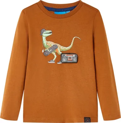 Produktbild von Kinder-Langarmshirt Cognac 104