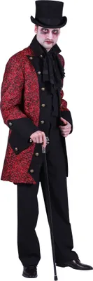 Produktbild von T2688-0500-XXXL rot Herren Teufel Walking Dead Piraten Kostüm Gr.XXXL=64