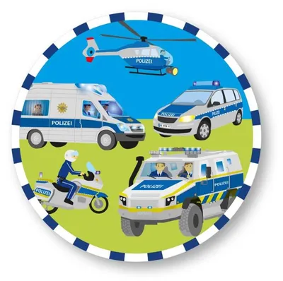 Produktbild von Polizei Tortenaufleger 20 cm