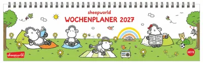 Produktbild von sheepworld Wochenquerplaner 2027