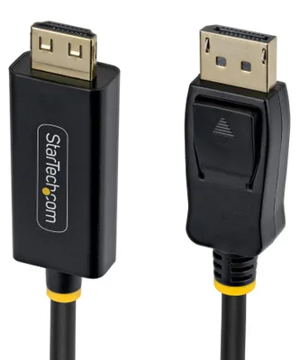 Immagine prodotto di STARTECH.COM Cavo adattatore DisplayPort-HDMI da 2 m con connettori antiscivolo; convertitore video unidirezionale DP-HDMI 4K 60 Hz HDR