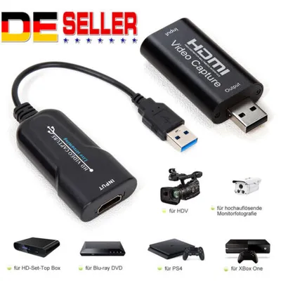 Produktbild von HDMI zu USB 3.0 Video Capture Card Grabber VideoaufnahmekarteGame Live-Streaming