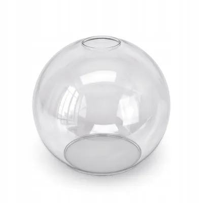 Produktbild von LUXOLAR Glasschirm Kugel für E27 Klar Transparent Ø18 cm N-180T