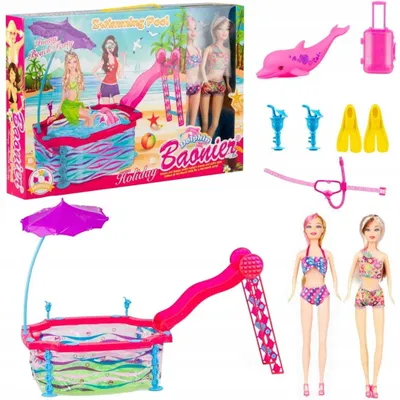 Produktbild von Poolspielzeug Puppe großes Set für Kinder 500x330 mm