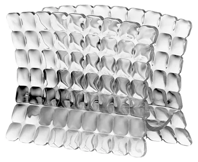 Serviettenhalter vertikal, transparent, Acryl, 15,2 x 7,6 x 11 cm