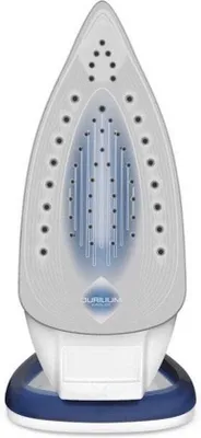 Produktbild von Tefal EasyGliss Plus FV5715, Trocken- & Dampfbügeleisen, Durilium Bügelsohle, 2 m, 190 g/min, Blau, Weiß, 45 g/min