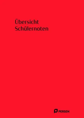 Produktbild von VERLAG: PERSEN VERLAG IN DER AAP LEHRERWELT Übersicht Schülernoten