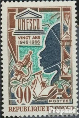 Produktbild von Briefmarken Kongo (Brazzaville) 1966 Mi 110 (kompl.Ausg.) postfrisch 20 Jahre UNESCO