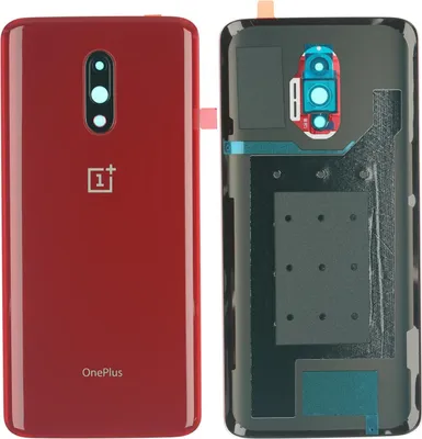 Produktbild von Gehäuse Rückseite für Oneplus 7 (GM1901, GM1900, GM1905, GM1903), Rot