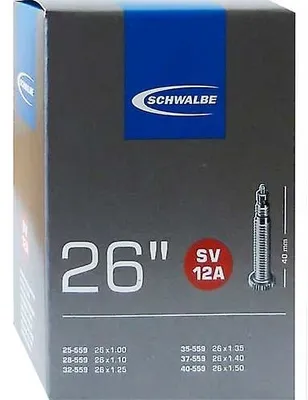 Produktbild von Schwalbe, Bereifung, Schlauch, Nr. 12A, (Sv 40Mm), 26X1,125-1,50