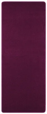 Zdjęcie produktu dla Chodnik fioletowy 80x300cm, na korytarz-przepdpokój z krótkim włosem
