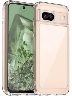 Produktbild von Mobigear Crystal – Transparente Handyhülle für Google Pixel 8a, Hartschalenhülle, Rückseite – Transparent