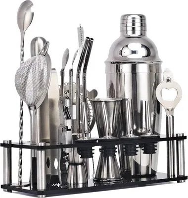 Image de Set de shaker professionnel pour bar à domicile
