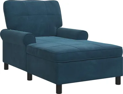 Chaise Lounge Con Cuscino Verde Scuro – Dimensioni 91x157x91 Cm, Rivestimento In Tessuto, Peso 28,8 Kg