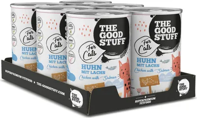 Produktbild von THE GOODSTUFF Dose Huhn mit Lachs 6x400g