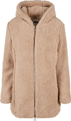 Image de Urban Classics Ladies - SHERPA Long Winterjacke taupe - S