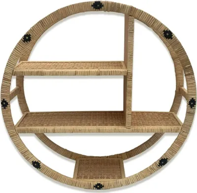 Obrázok produktu pre Ratanová polica Versa 16 x 59 x 59 cm okrúhla