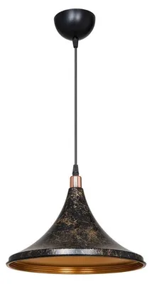 Immagine prodotto di Lampada a sospensione metallo Kalyon ASZ1650 colore nero e oro